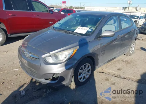 2013 Hyundai Accent Gls from USA, damaged, VIN KMHCT4AE0DU528413